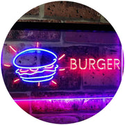 Hamburger Burger LED Light Sign - LED Gift Works