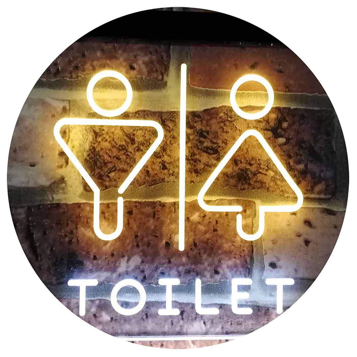 Male Female Restrooms Toilet LED Light Sign - Way Up Gifts