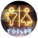 Male Female Restrooms Toilet LED Light Sign - Way Up Gifts