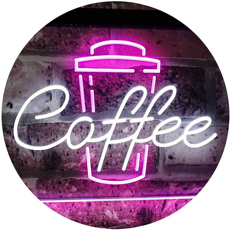 Coffee LED Light Sign - LED Gift Works
