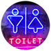 Male Female Restrooms Toilet LED Light Sign - Way Up Gifts
