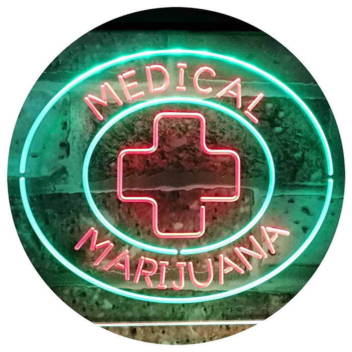 Medical Marijuana LED Light Sign - Way Up Gifts