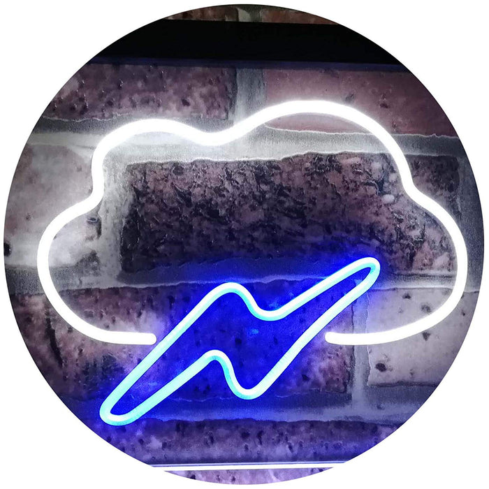 Cloud Lightning Kid's Room Decor LED Light Sign - Way Up Gifts