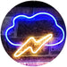 Cloud Lightning Kid's Room Decor LED Light Sign - Way Up Gifts