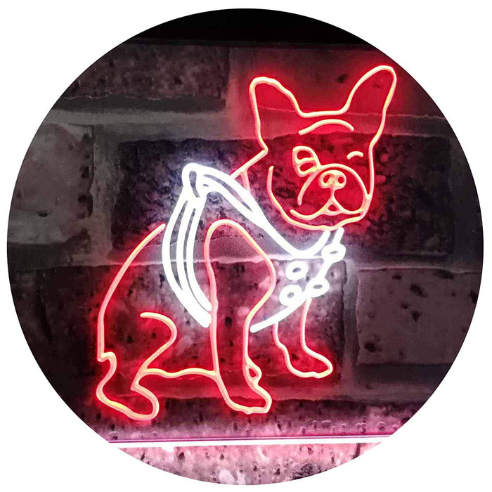 French Bulldog LED Light Sign - Way Up Gifts