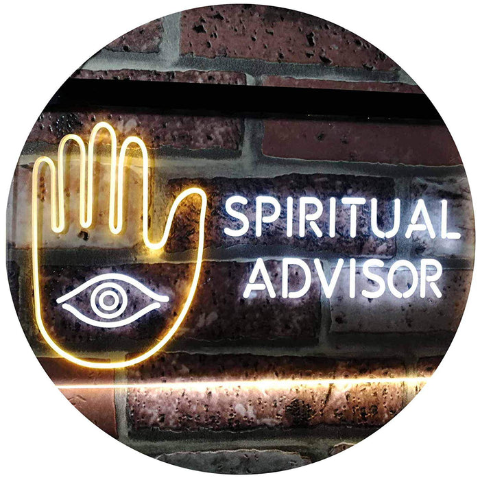 Psychic Spiritual Advisor LED Light Sign - Way Up Gifts