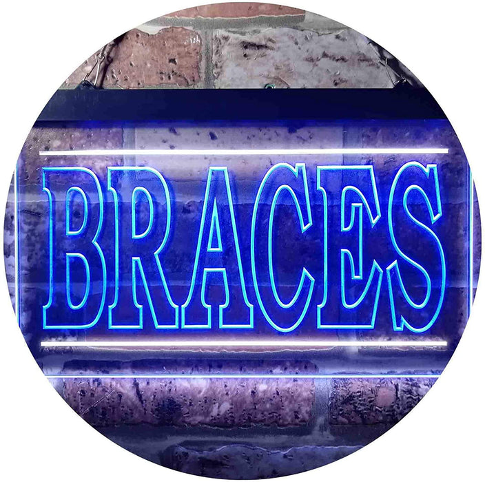 Orthodontist Braces LED Light Sign - Way Up Gifts