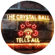 Psychic Fortune Teller Crystal Ball LED Light Sign - LED Gift Works