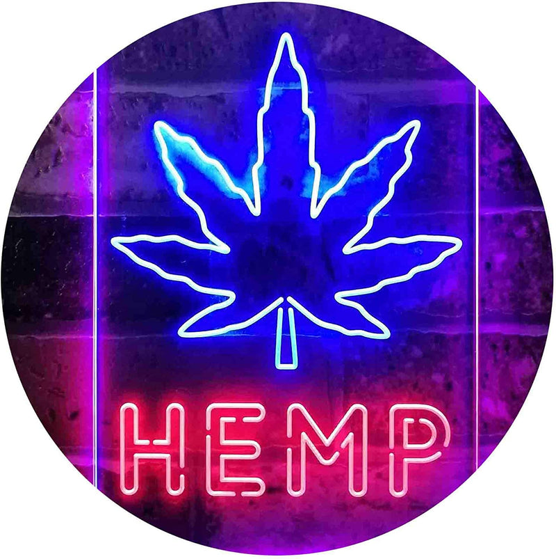 Hemp LED Light Sign - LED Gift Works