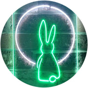 Rabbit Moon Window Display LED Light Sign - LED Gift Works