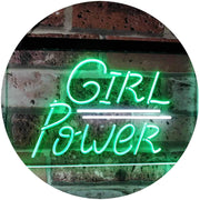 Girl Power LED Light Sign - LED Gift Works