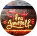 Treat Yourself Girl Bedroom Decoration LED Light Sign - Way Up Gifts