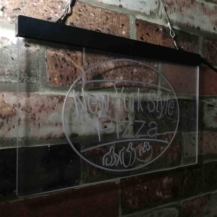 New York Style Pizza LED Light Sign - Way Up Gifts