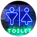 Male Female Restrooms Toilet LED Light Sign - Way Up Gifts