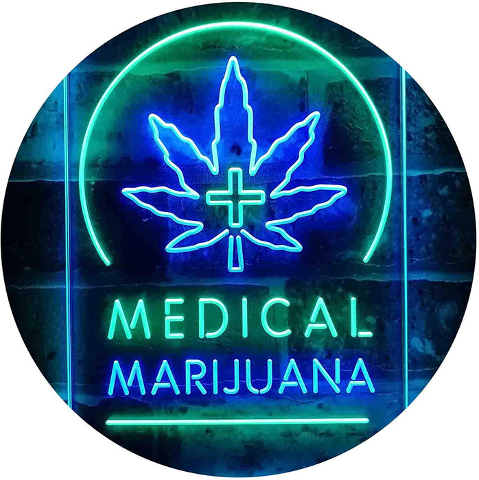 Medical Marijuana LED Light Sign - Way Up Gifts
