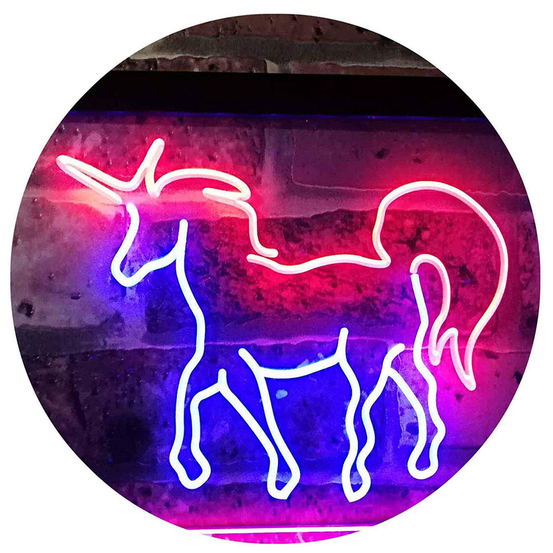Unicorn LED Light Sign - LED Gift Works