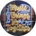 Musician Gift Music Brings Us Together Quote LED Light Sign - Way Up Gifts