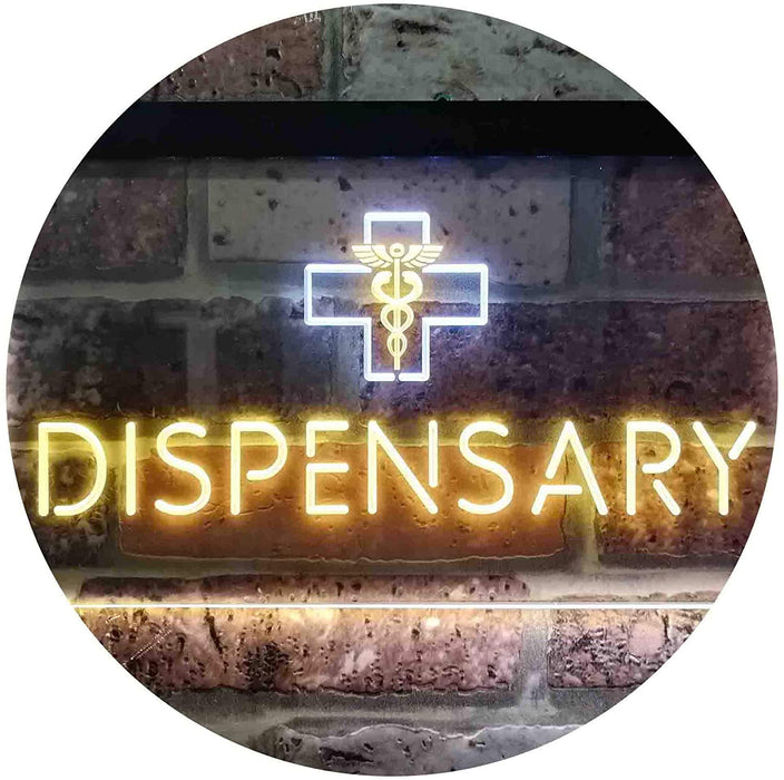 Medical Marijuana Dispensary LED Light Sign - Way Up Gifts