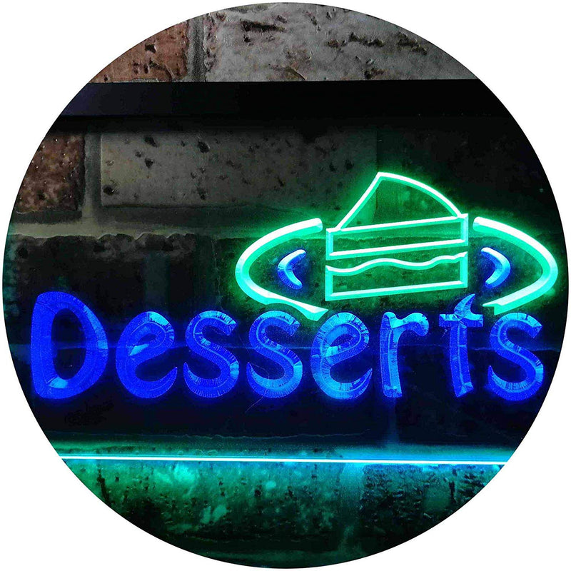 Desserts LED Light Sign - LED Gift Works