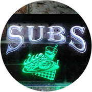 Sandwiches Hoagies Subs LED Light Sign - LED Gift Works