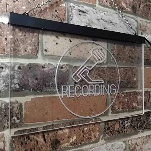 Recording LED Light Sign - LED Gift Works