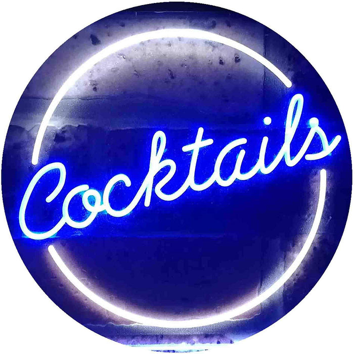 Cocktails Bar LED Light Sign - Way Up Gifts