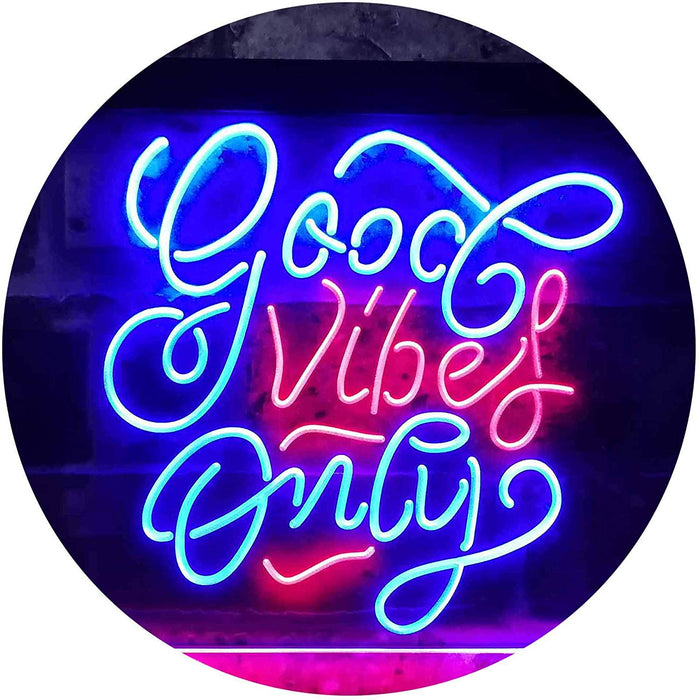 Good Vibes Only LED Light Sign - Way Up Gifts