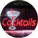 Cocktails LED Light Sign - Way Up Gifts
