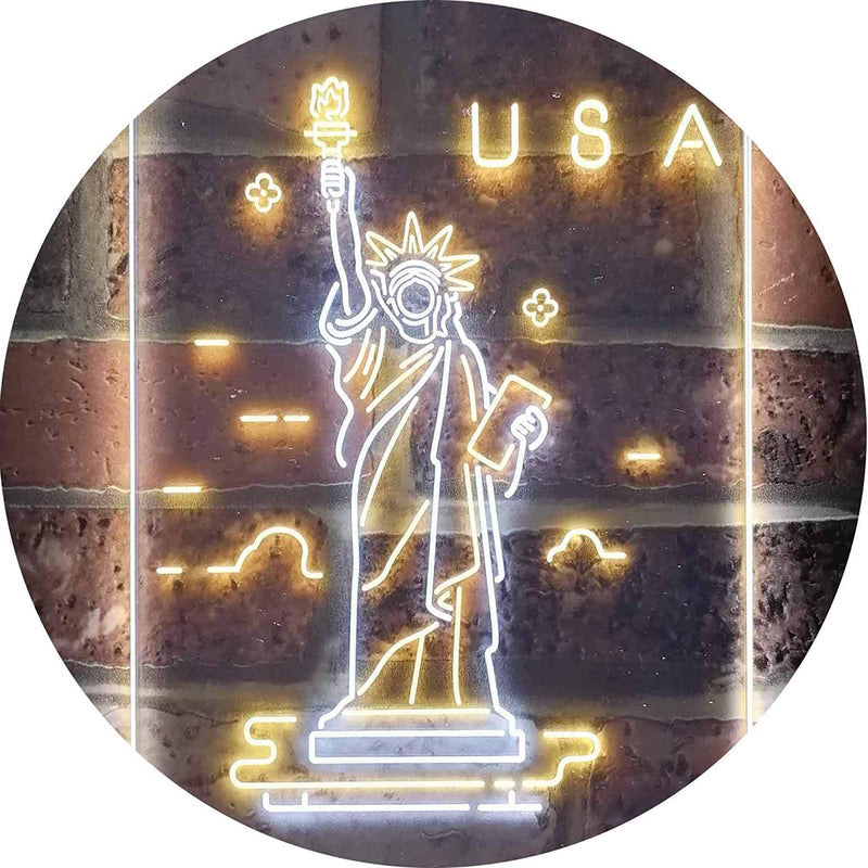 USA Statue of Liberty LED Light Sign - LED Gift Works