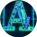 Family Name Letter A Monogram Initial LED Light Sign - Way Up Gifts