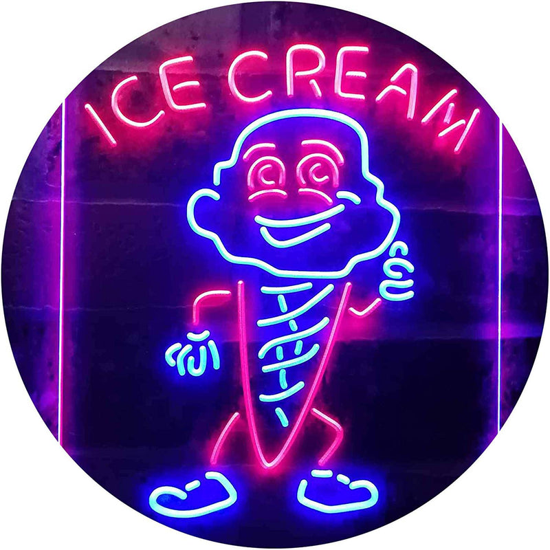 Ice Cream LED Light Sign - LED Gift Works