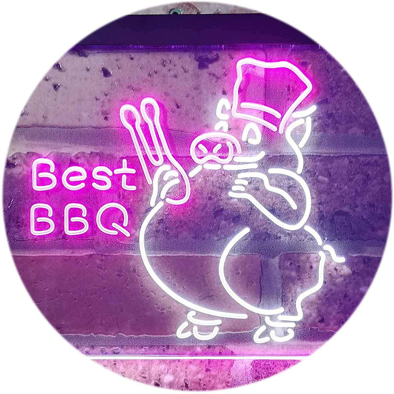 Best BBQ Pig LED Light Sign - LED Gift Works