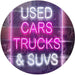 Used Cars Trucks SUVs LED Light Sign - Way Up Gifts