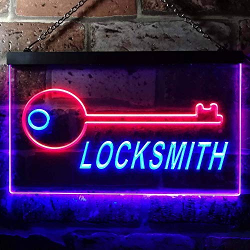 Keys Shop Locksmith LED Light Sign - Way Up Gifts