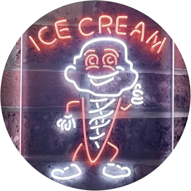 Ice Cream LED Light Sign - LED Gift Works