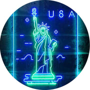 USA Statue of Liberty LED Light Sign - LED Gift Works