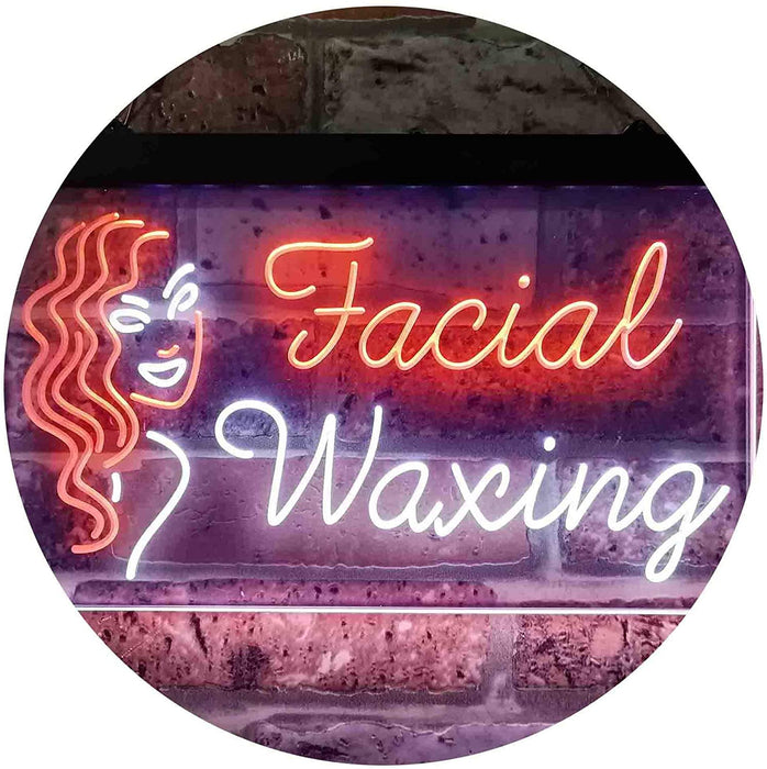 Facial Waxing LED Light Sign - Way Up Gifts