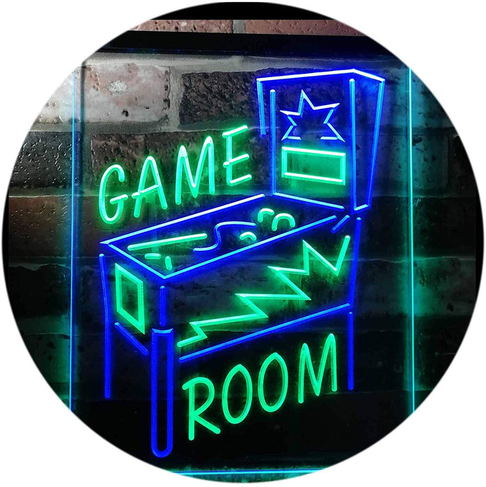 Pinball Game Room LED Light Sign - Way Up Gifts