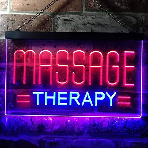 Massage Therapy LED Light Sign - LED Gift Works