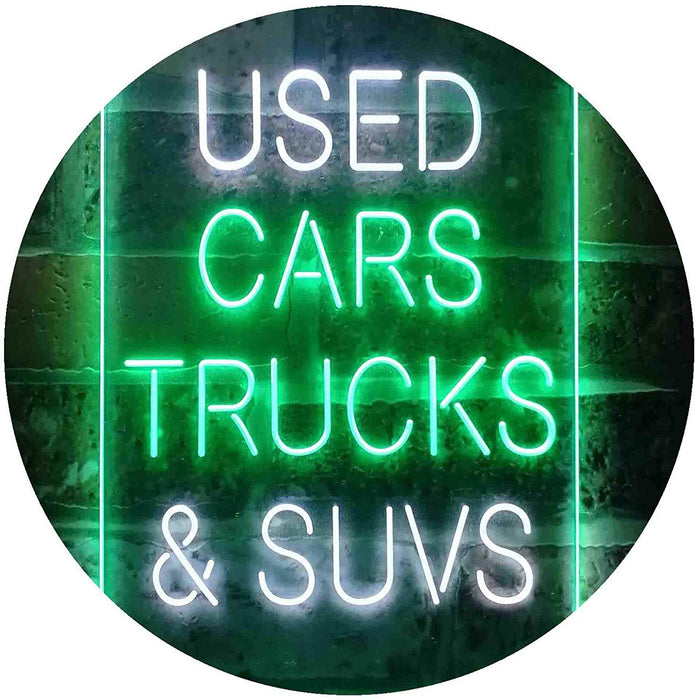 Used Cars Trucks SUVs LED Light Sign - Way Up Gifts