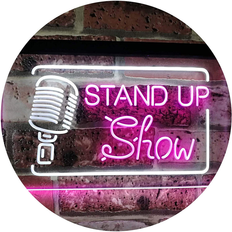 Comedy Comedian Stand Up Show LED Light Sign - LED Gift Works