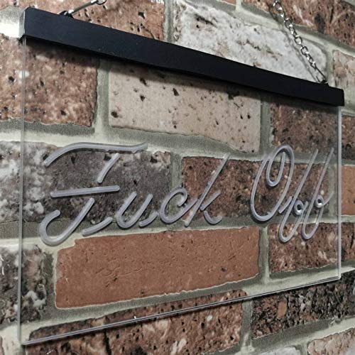 Fuck Off LED Light Sign - LED Gift Works