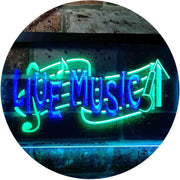 Live Music LED Light Sign - LED Gift Works