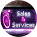Bicycle Bike Sales Repairs Services LED Light Sign - Way Up Gifts