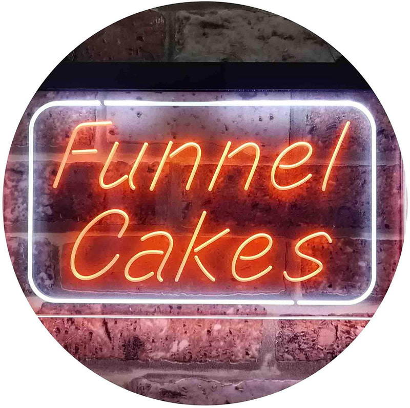 Funnel Cakes LED Light Sign - LED Gift Works