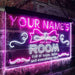 Personalized Sugar Spice Everything Nice Girl Room Decor LED Light Sign - Way Up Gifts