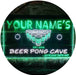 Personalized Beer Pong Man Cave LED Light Sign - Way Up Gifts