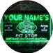 Personalized Car Racing Beer Pit Stop Bar LED Light Sign - Way Up Gifts