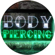 Body Piercing LED Light Sign - LED Gift Works