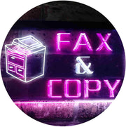 Fax Copy LED Light Sign - LED Gift Works